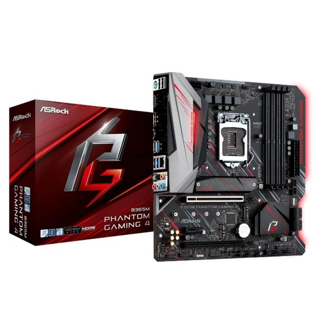 

Материнская плата ASRock B365M Phantom Gaming 4