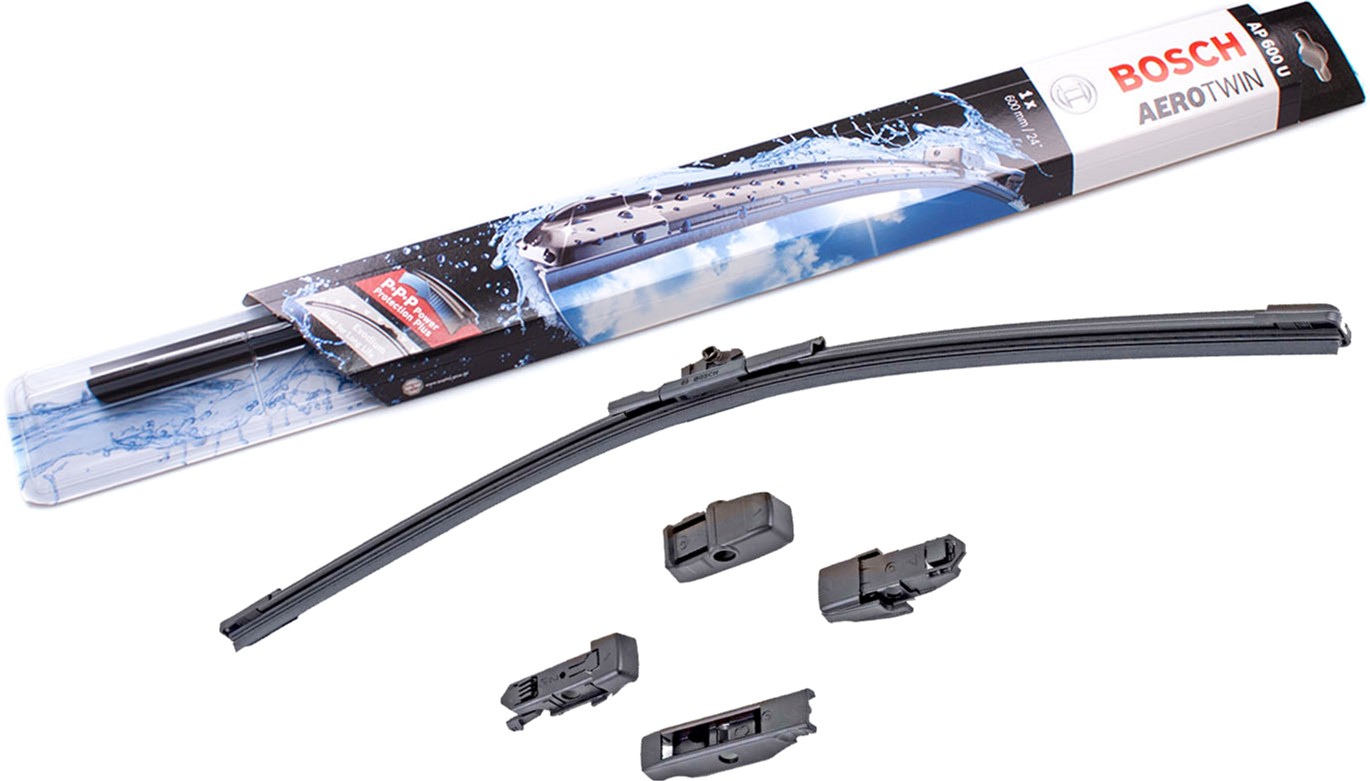 

Щітка склоочисника безкаркасна Bosch AeroTwin Plus 24" (600 мм) (3 397 006 951)