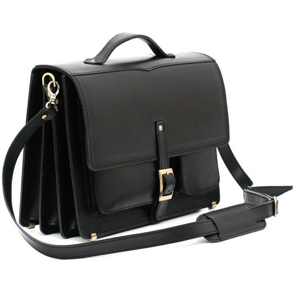 

Качественный мужской портфель Old master арт. PostmanBlack
