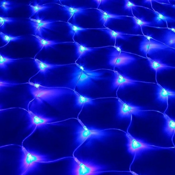 

Гирлянда светодиодная 120 Сетка LED Синий (PL000863)
