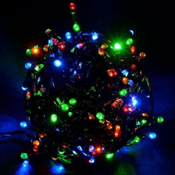 

Гирлянда светодиодная LED 300 M-3 RGB COLOR черный провод (PL000887)