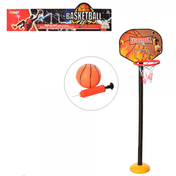 

Игровой набор Баскетбольное кольцо Bambi MR 0157 Оранжевый-красный (MR04475)