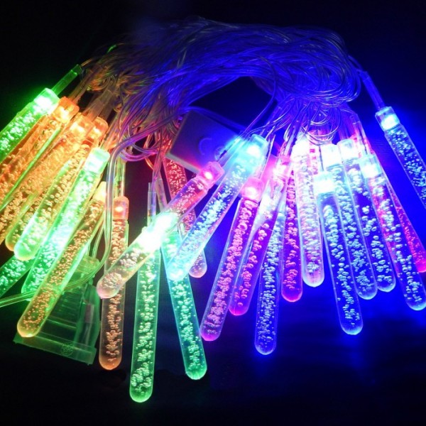 

Гирлянда светодиодная сосульки с пузырьками LED 28 1-121 RGB (PL000920)