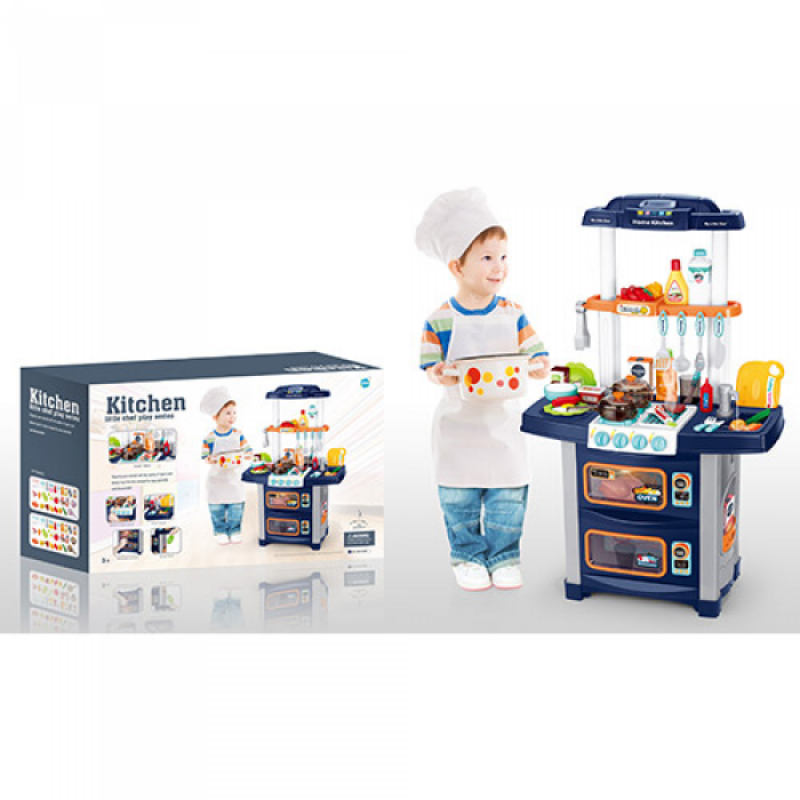 

Кухня детская Metr+ синяя WD-R38
