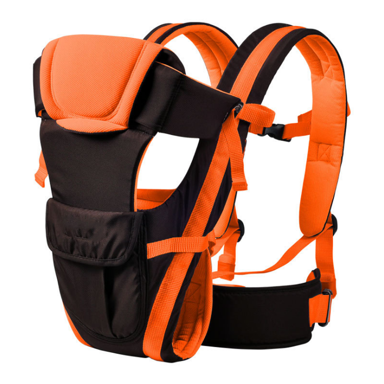 

Сумка-рюкзак кенгуру Baby Carrier PoopsTop BP-14 (9652) Черно-оранжевый