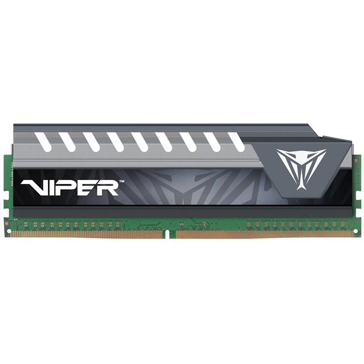 

Оперативна пам'ять Patriot Viper DDR4 V4 Elite 8GB 2400 MHz CL16 DIMM Black/Grey (PVE48G240C6GY)