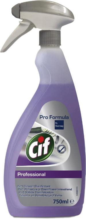

Средство моющее с дезинфицирующим эфектом Cif Cleaner Disinfectant 750 мл