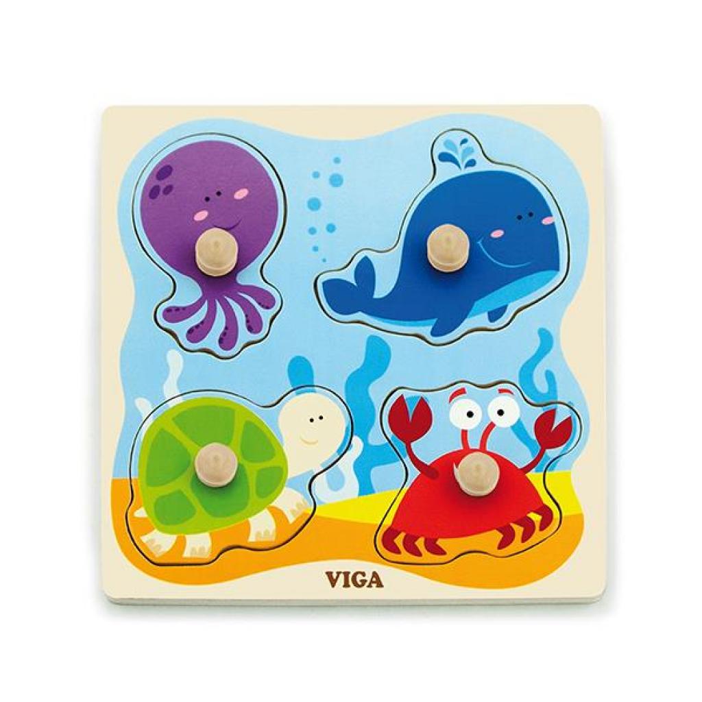 

Развивающая игрушка Viga Toys Морские обитатели (50132)