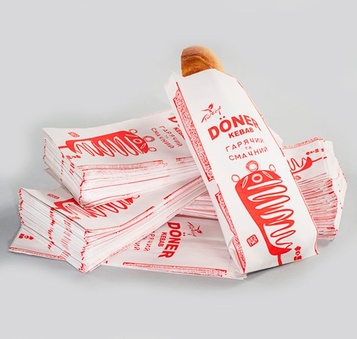 

Бумажная упаковка для шаурмы Doner Kebab 7.295
