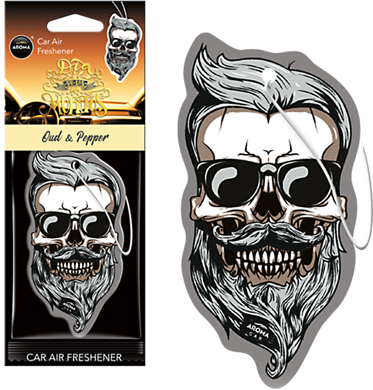 A83277 AROMA CAR Dia de los Muertos Car air freshener Blister Pack