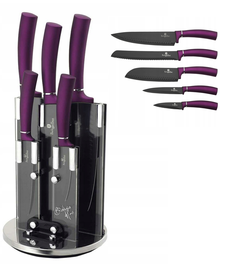 

Набор ножей Berlinger Haus Metallic Line Royal PURPLE Edition из 6 предметов BH-2529