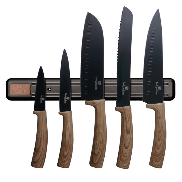

Набор ножей Berlinger Haus Ebony Maple Collection 6 предметов BH-2541
