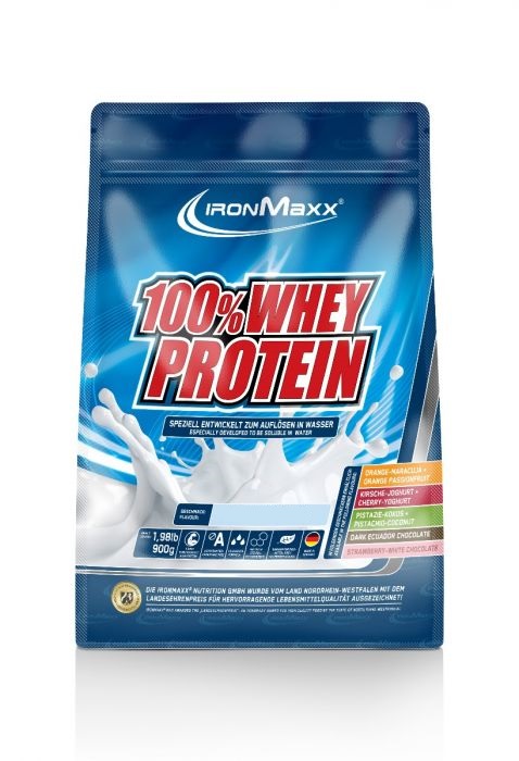 

Протеин IronMaxx 100 % Whey Protein 900 г Белый шоколад с клубникой (2100121)