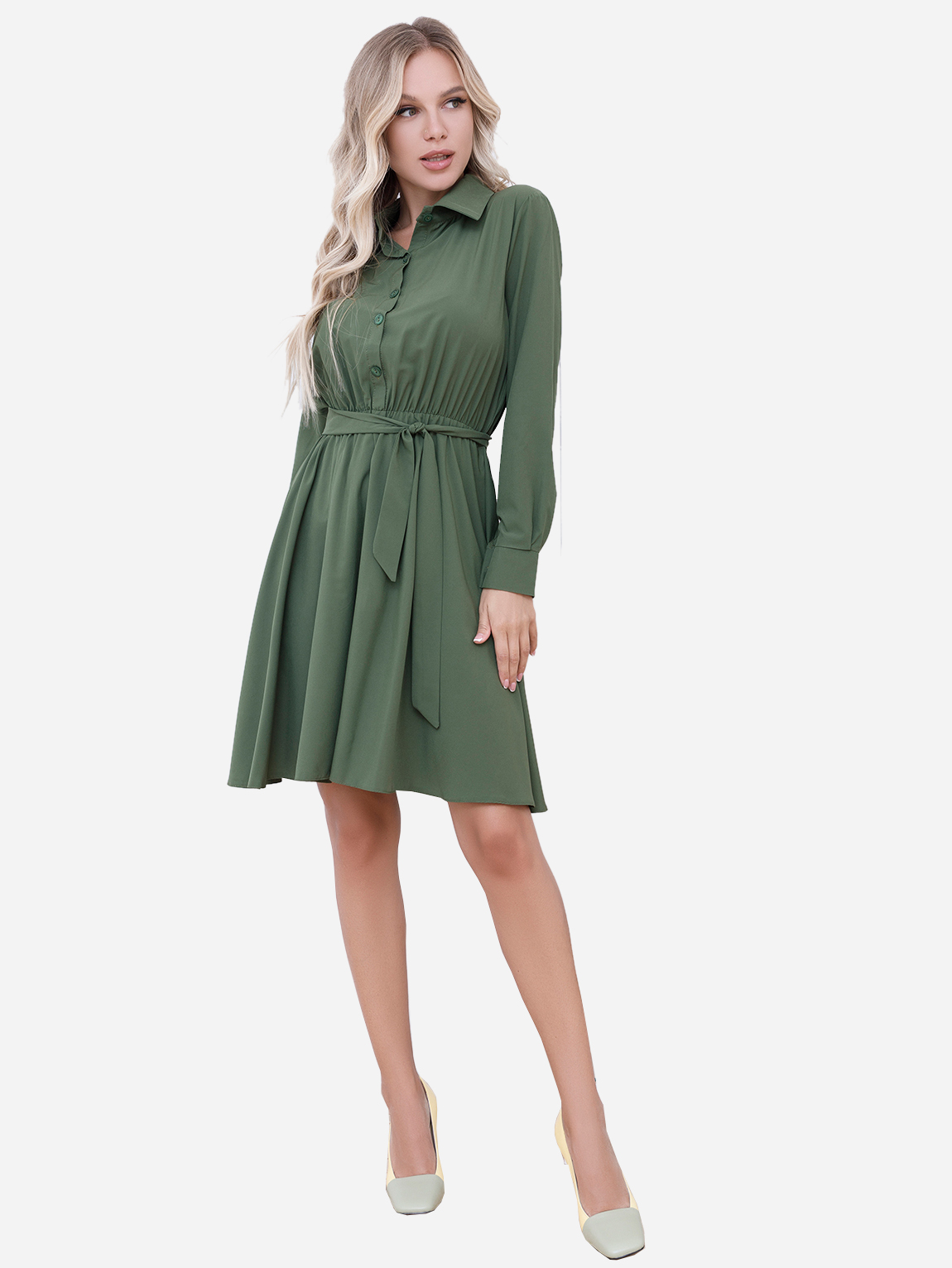 

Платье ISSA PLUS 12086 XL Хаки