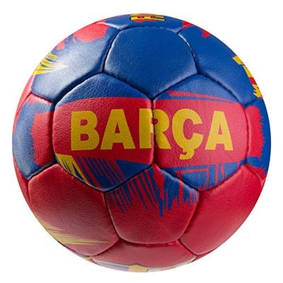 

Мяч футбольный 5 размер для улицы БАРСЕЛОНА БАРСА BARCELONA Ручная сшивка Красно-синий (СМИ GR4-431FCB/2)