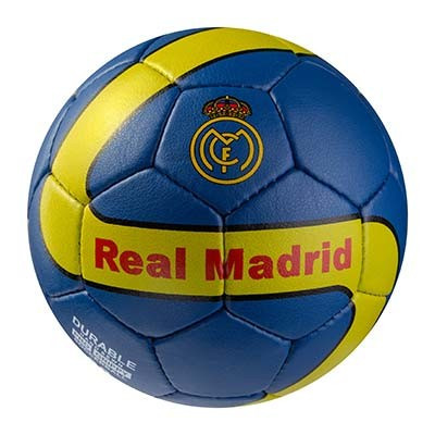 

Мяч футбольный тренировочный 5 размер для улицы РЕАЛ МАДРИД REAL MADRID Ручная сшивка Синий (СМИ GR4-452RM/3)