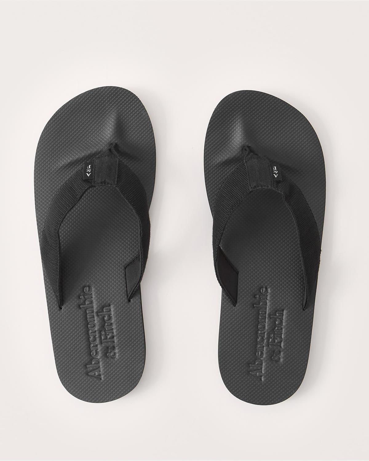 

Вьетнамки Abercrombie & Fitch AF7618M L / 43 / 27,5 см Черный