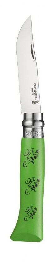 

Нож складной Opinel Tradtion N°08 Tour de France Green Jersey