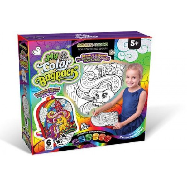 

Набор для креативного творчества "My Color BagPack" CВР-01-03