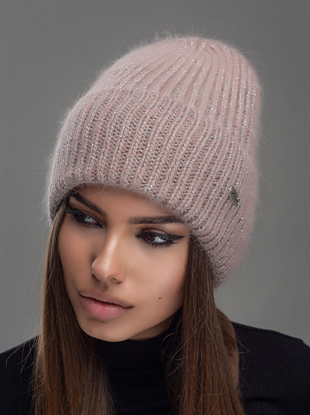 

Шапка Leks/Jolie Премьера Размер (53-57) Цвет (темная пудра+кофе)