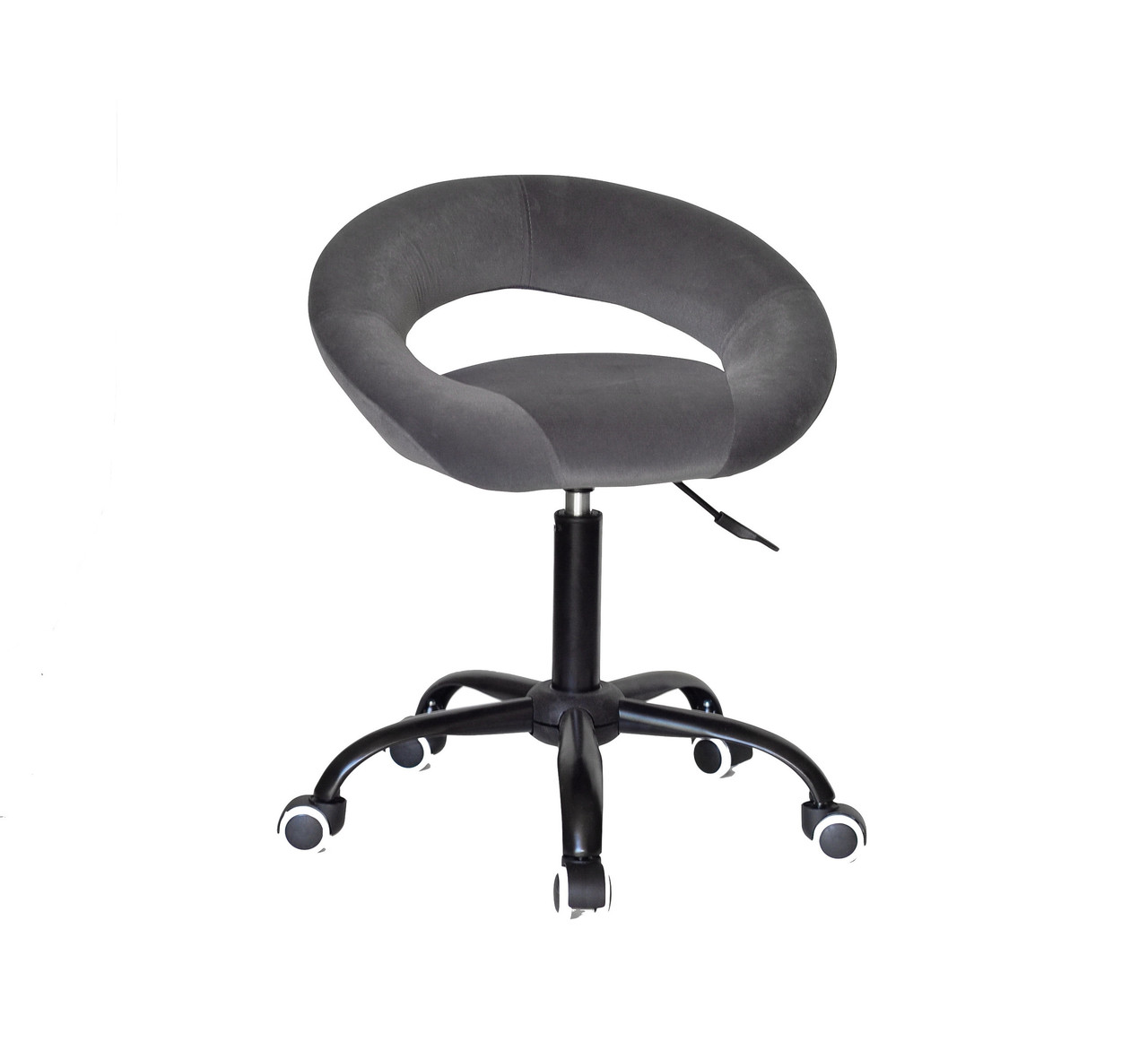 

Стілець Onder Mebli Holy BK- Office бархат , сірий в-1004