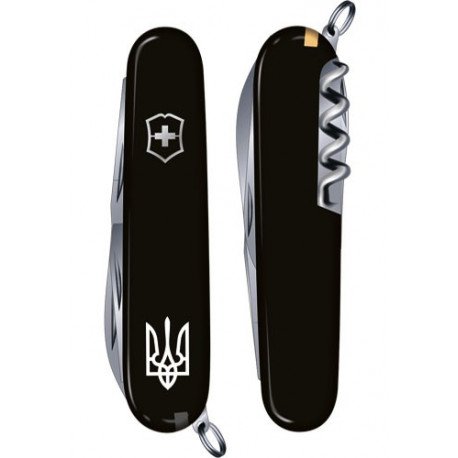 

Складной нож Victorinox SPARTAN UKRAINE 1.3603.3R1 черный