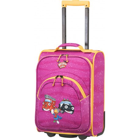 

Чемодан детский Travelite HEROES OF THE CITY/Pink TL081687-17 розовый