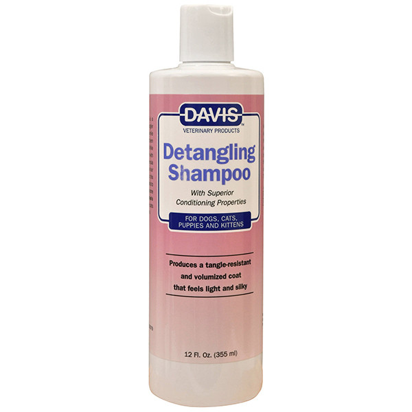 

Шампунь-кондиционер Davis Detangling Shampoo от колтунов для собак и котов, 0,355 л