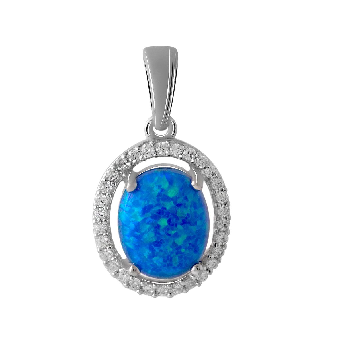 

Серебряная подвеска SilverLine с опалом 1.035ct