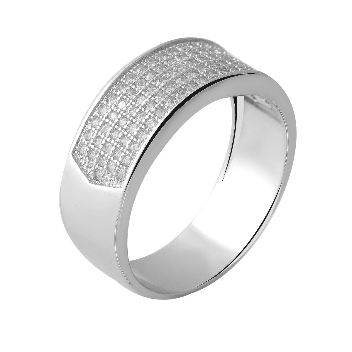 

Серебряное кольцо SilverLine с фианитами 18.5 размер