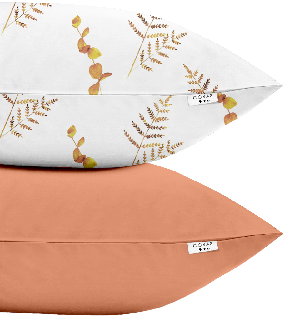 

Набор наволочек Cosas FoliageTerrakot Terrakot 50х70 2 шт (SetPillow_FoliageTerrakot_Terrakot_50х70)