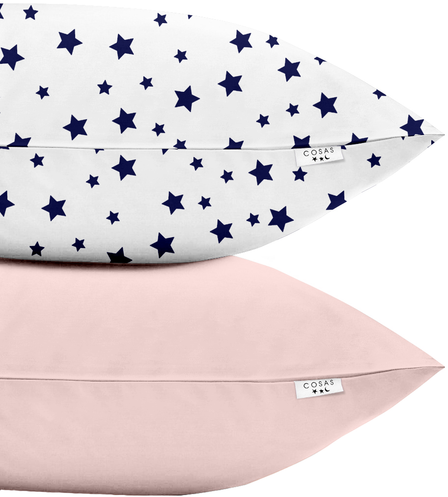 

Набор наволочек Cosas StarsfallBlueWhite Rose 50х70 2 шт (Set_Pillow_StarsfallBlueWhite_Rose_50х70)