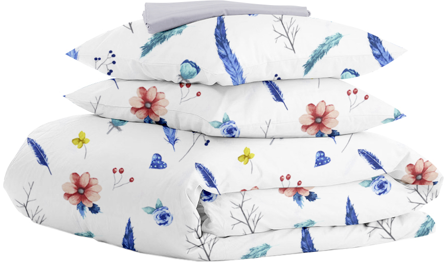 

Комплект постельного белья Cosas Aquarelle Grey 200х220