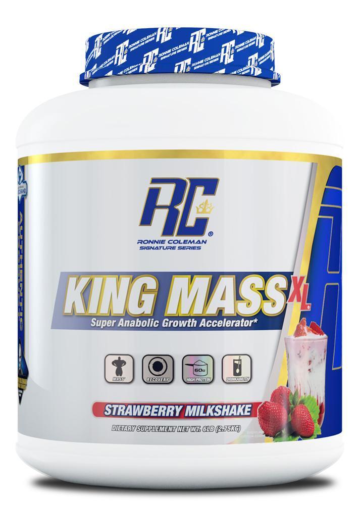 

Гейнеры Ronnie Coleman King Mass Xl Strawberry Milkshake 6lb/2750g