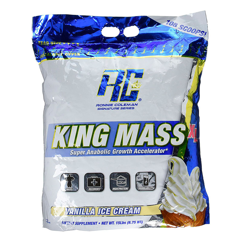 

Гейнеры Ronnie Coleman King Mass Xl Vanilla Ice Cream 15lb/6750g