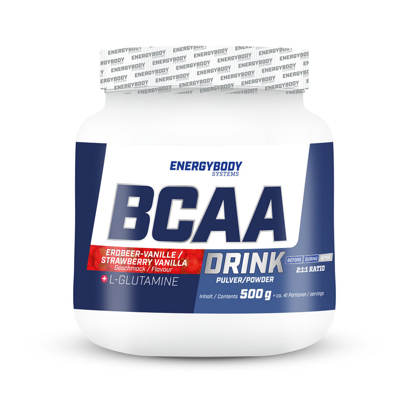 

Аминокислота Energybody Systems Bcaa Drink Strawberry Vanilla 500g