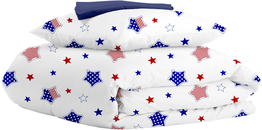 

Комплект постельного белья Cosas StarAmerica DBlue 180х220