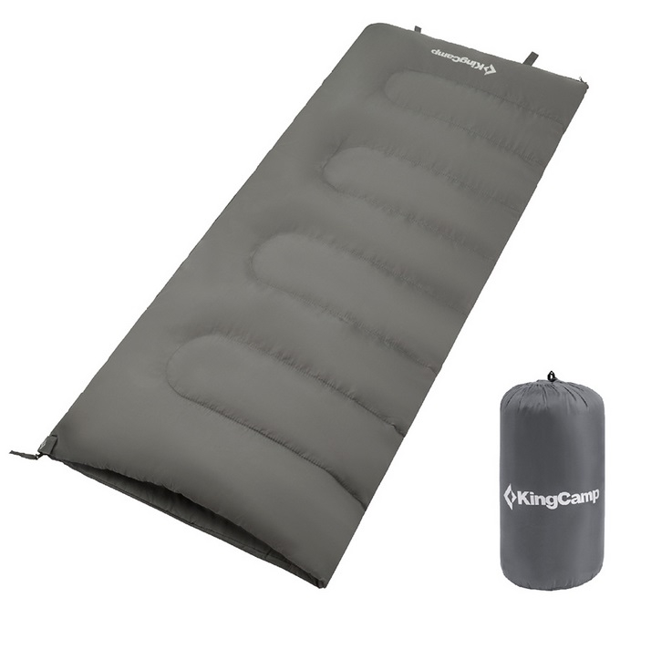

Спальник KingCamp Oxygen (KS3122) (grey,левая) 180 см