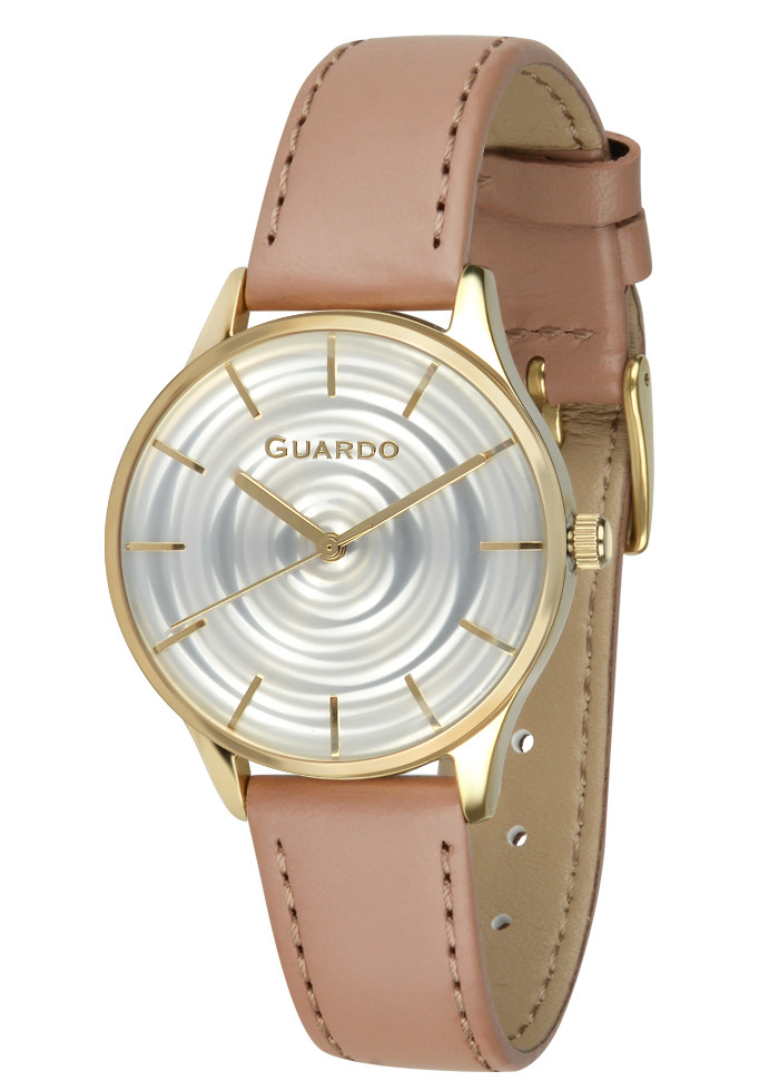 

Часы женские Guardo B01253(1)-3 золото