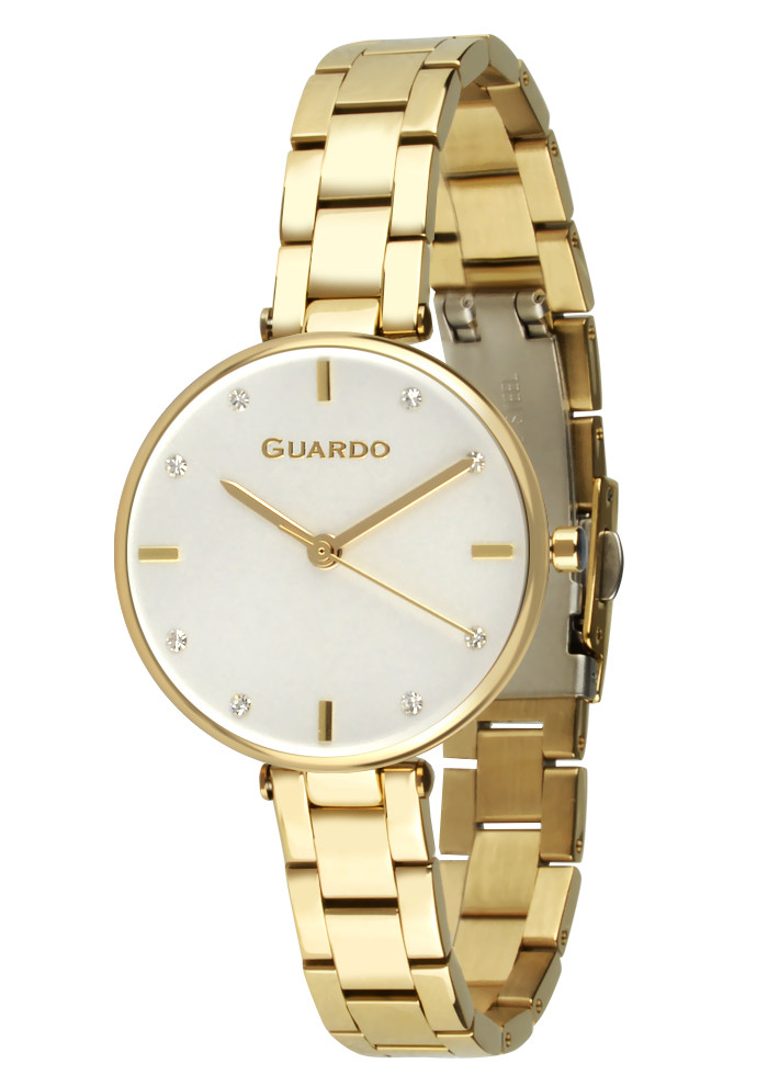 

Часы женские Guardo 012506-5 золото