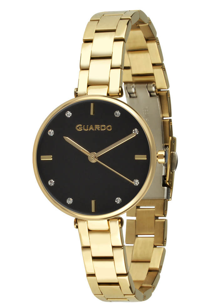 

Часы женские Guardo 012506-4 золото