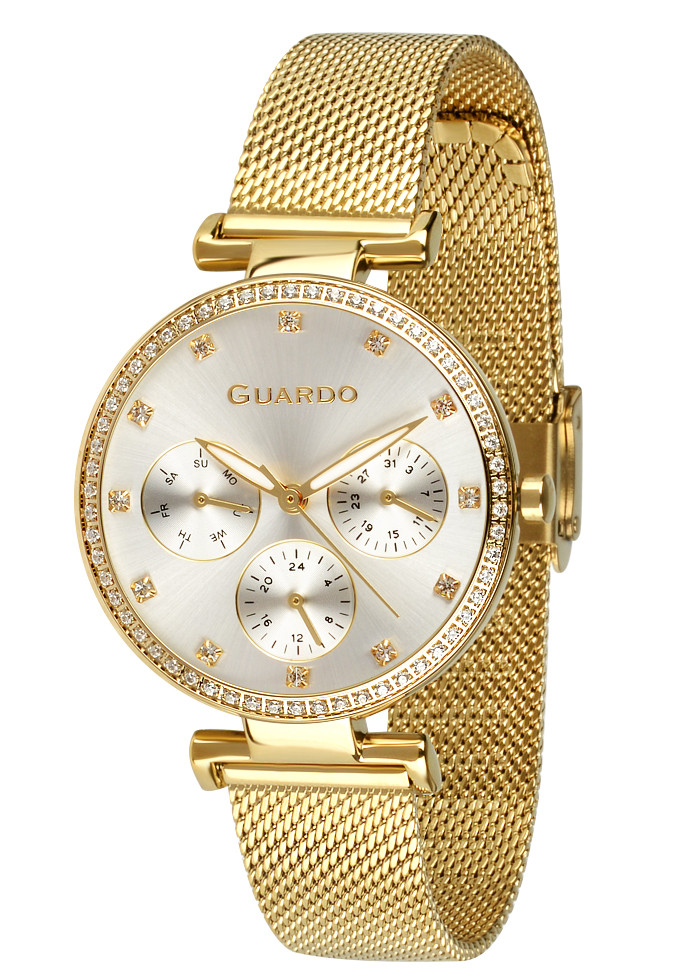 

Часы женские Guardo B01652-3 золото