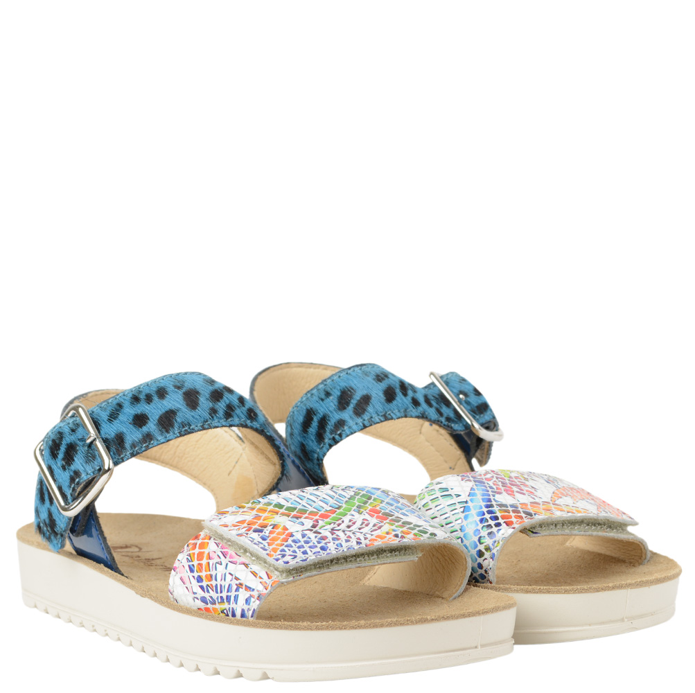

Босоножки Naturino 6033 azzurro-multicolor 24 мультицвет