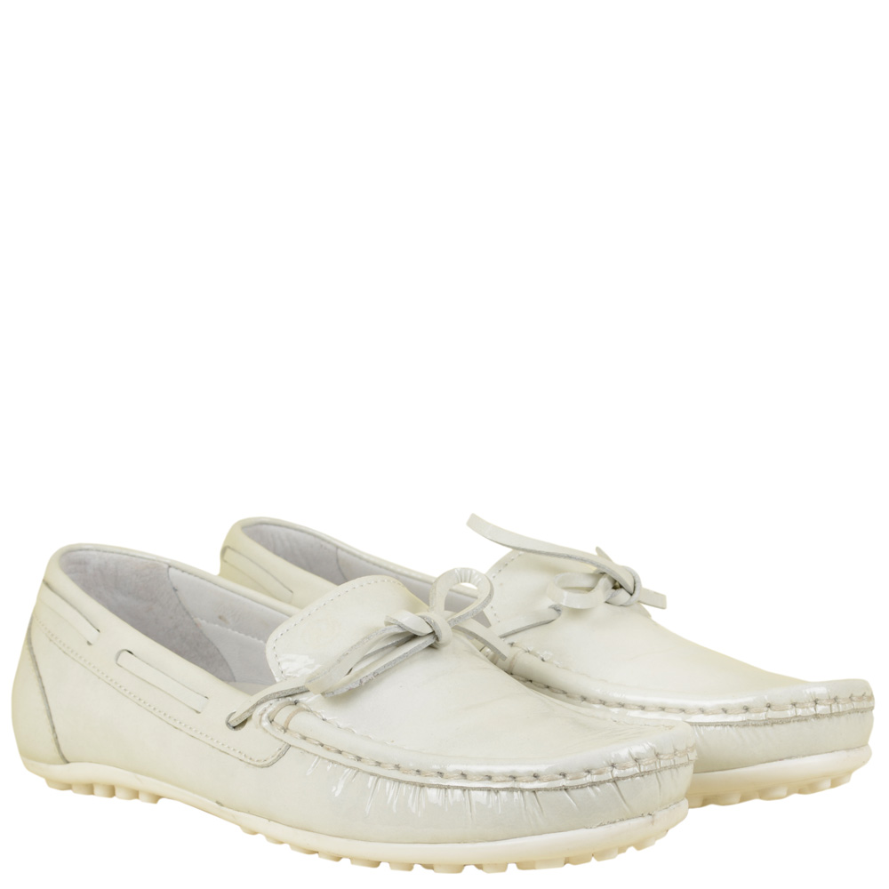 

Мокасины Naturino 4079 vernice bianco 24 белый