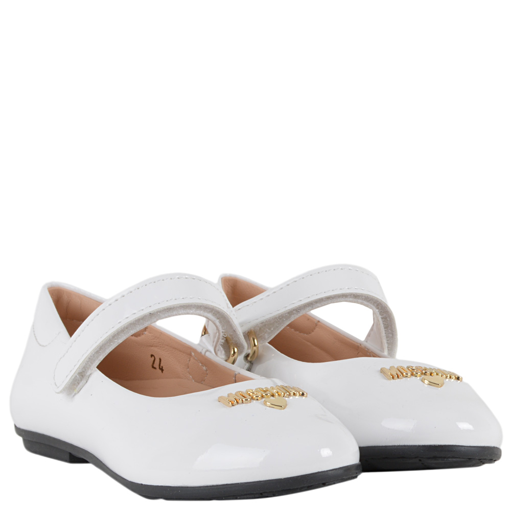 

Туфли Moschino 25795 vernice bianco 20 белый