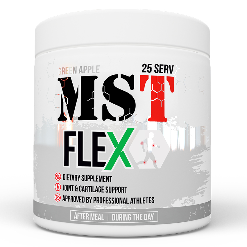 

Хондропротектор MST Nutrition Flex Powder 250 грамм Зеленое яблоко