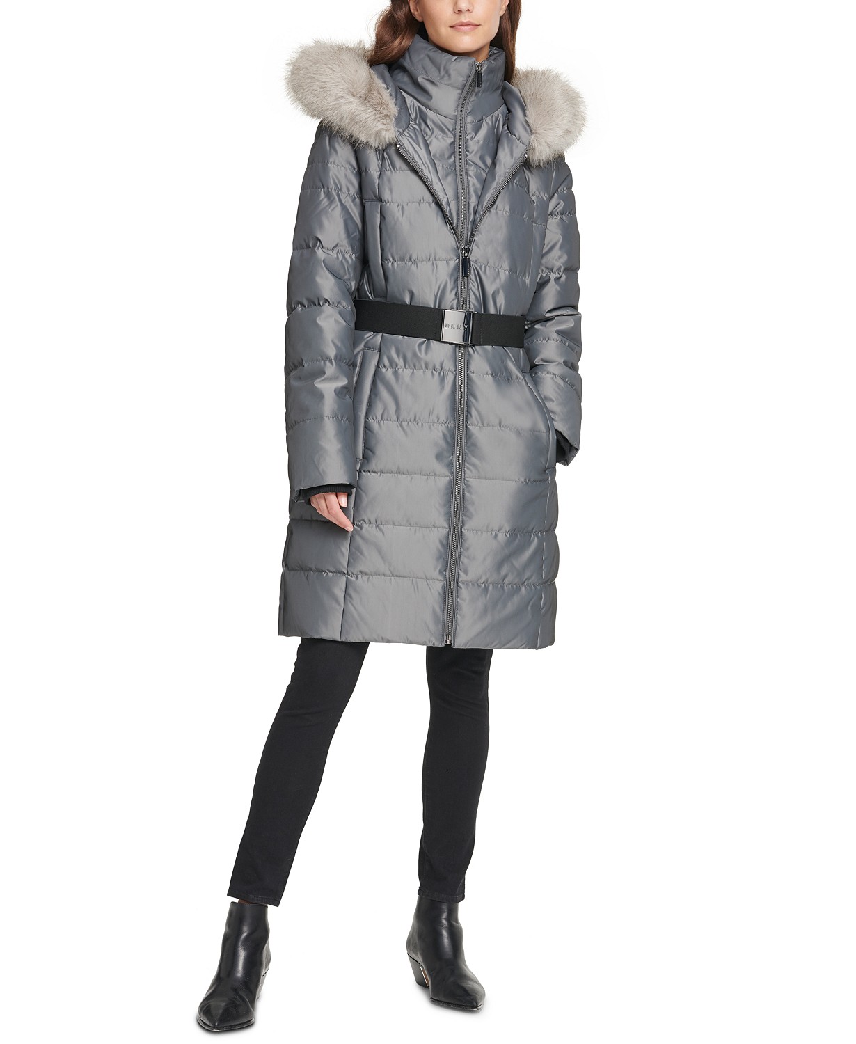 

Пуховик Donna Karan NY Серый, Пуховик Donna Karan NY Серый S