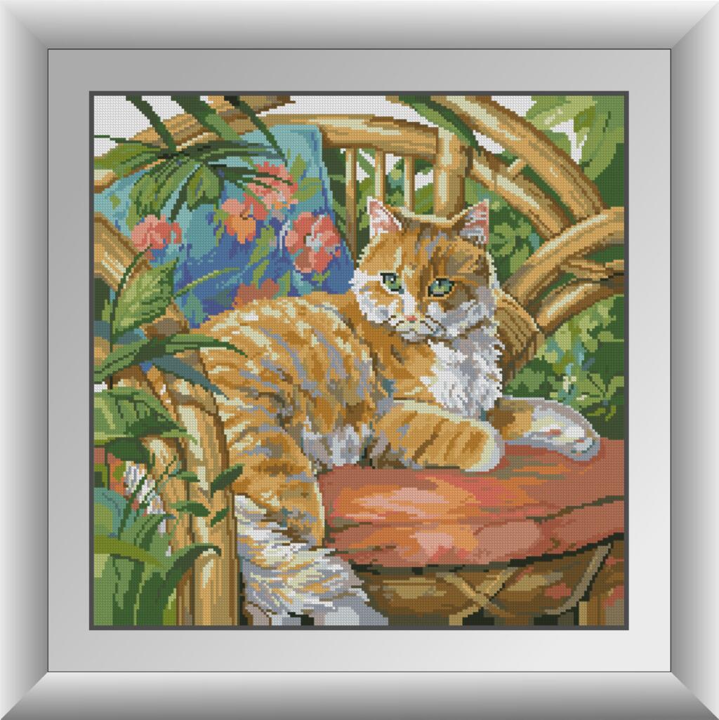 

Набор алмазной живописи Dream Art Рыжий кот