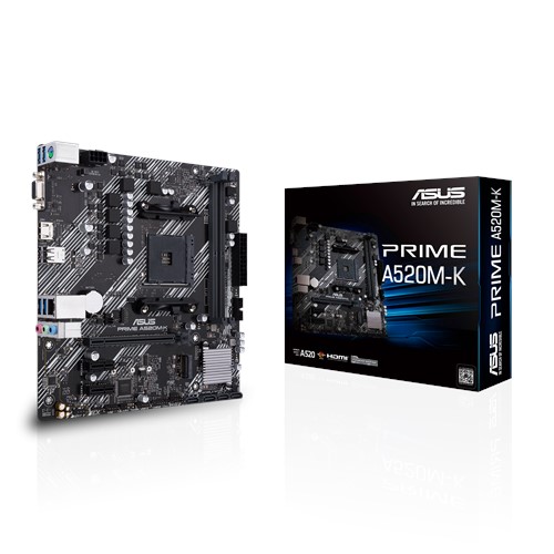 

Материнская плата Asus Prime A520M-K Socket AM4