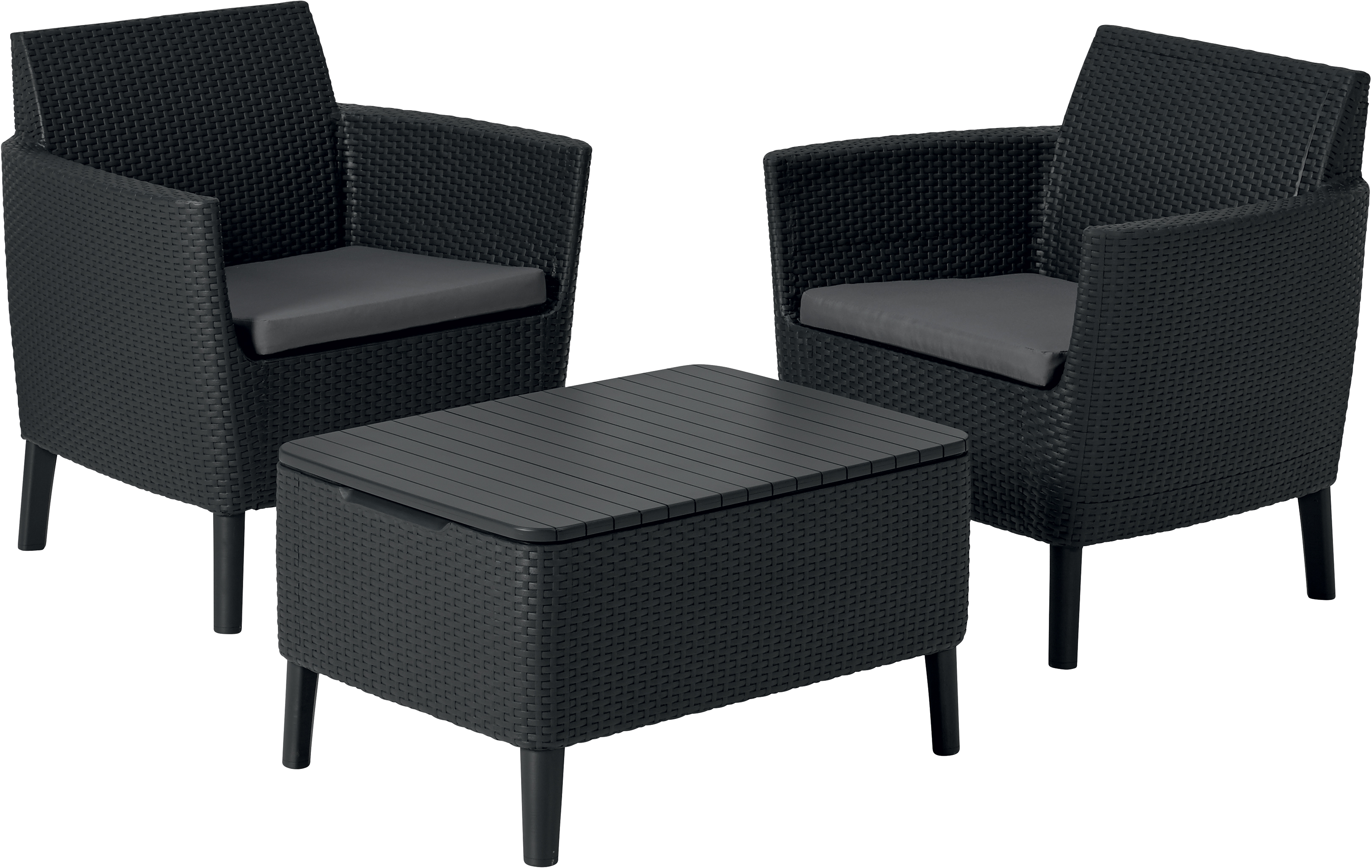 

Набор мебели Salemo balcony set Серый